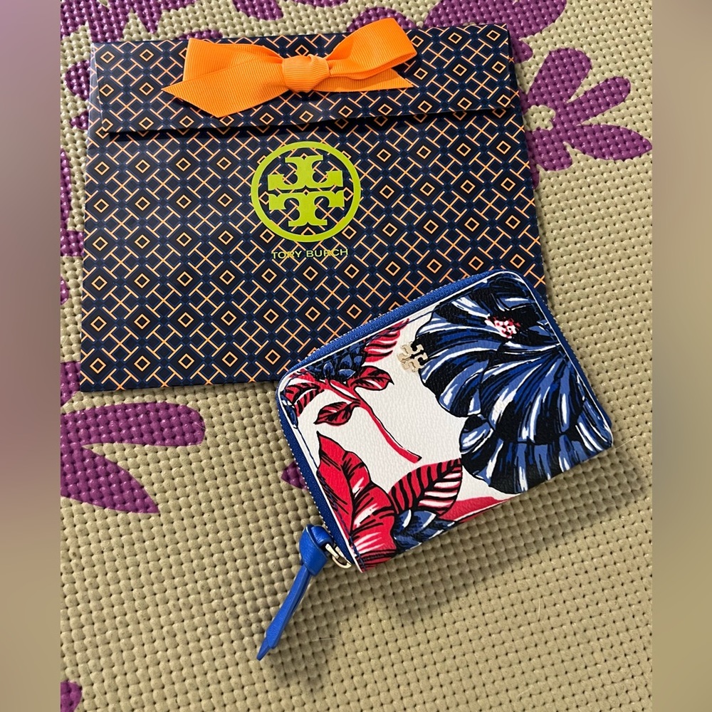 Tory Burch Floral Wallet